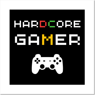 Hardcore Gamer Posters and Art